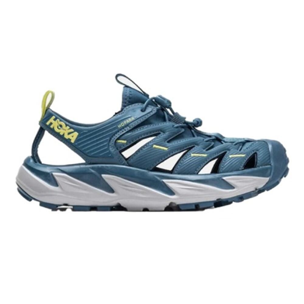 Hoka One One Hopara Sandals Deep Blue Womens Size 8.5